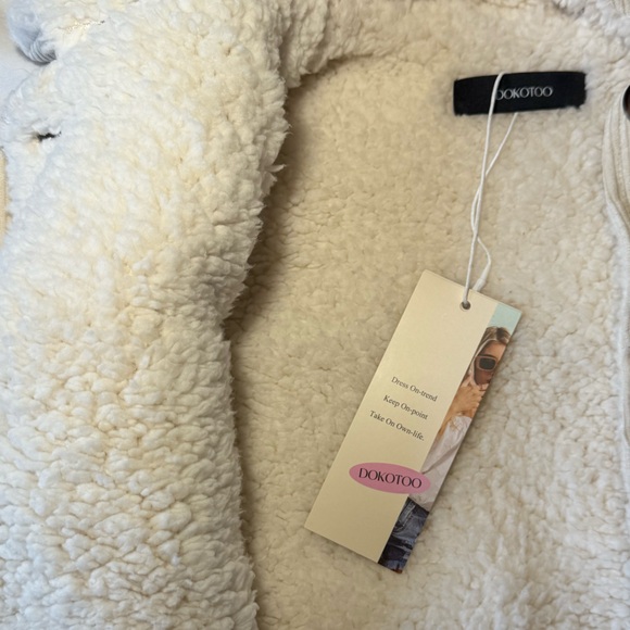 NWT Sherpa Fleece Lined Coat Jacket- FIRM on price - Picture 11 of 13